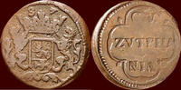 Gelderland Duit NOORDELIJKE NEDERLANDEN (NETHERLANDS) - REPUBLIEK, 1581-1795 - GELDERLAND - STAD ZUTPHEN - -
