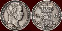 Koninkrijk der Nederlanden ½ Gulden NEDERLAND (NETHERLANDS, KINGDOM) - WILLEM I, 1815-1840 - 1830, Brussel -