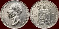 Koninkrijk der Nederlanden ½ Gulden NEDERLAND (NETHERLANDS, KINGDOM) - WILLEM II, 1840-1849 - -