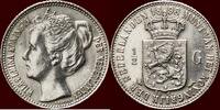 Koninkrijk der Nederlanden ½ Gulden NEDERLAND (NETHERLANDS, KINGDOM) - WILHELMINA, 1890-1948 - -