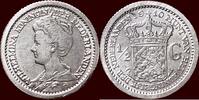 Koninkrijk der Nederlanden ½ Gulden NEDERLAND (NETHERLANDS, KINGDOM) - WILHELMINA, 1890-1948 - -