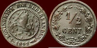 Koninkrijk der Nederlanden ½ Cent NEDERLAND (NETHERLANDS, KINGDOM) - WILHELMINA, 1890-1948 - -