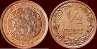 Koninkrijk der Nederlanden ½ Cent NEDERLAND (NETHERLANDS, KINGDOM) - WILHELMINA, 1890-1948 - -