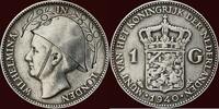 Koninkrijk der Nederlanden 1 Gulden NEDERLAND (NETHERLANDS, KINGDOM) - WILHELMINA, - 1940 - WILHELMINA IN LONDON -