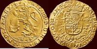 Gouden leeuw ZUIDELIJKE NEDERLANDEN (SOUTHERN NETHERLANDS) - GRAAFSCHAP VLAANDEREN - PHILIPS IV, 1621-1665 - of souverein 1649, Brugge -