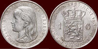 Koninkrijk der Nederlanden 1 Gulden NEDERLAND (NETHERLANDS, KINGDOM) - WILHELMINA, 1890-1948 - -