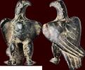 Bronze ARCHAEOLOGICAL OBJECT - ROMAN - eagle figurine, 1st / 3rd century AD -