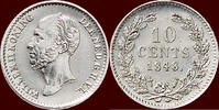 Koninkrijk der Nederlanden 10 Cents NEDERLAND (NETHERLANDS, KINGDOM) - WILLEM II, 1840-1849 - -