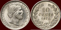 Koninkrijk der Nederlanden 10 Cents NEDERLAND (NETHERLANDS, KINGDOM) - WILLEM III, 1849-1890 - -