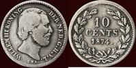 Koninkrijk der Nederlanden 10 Cents NEDERLAND (NETHERLANDS, KINGDOM) - WILLEM III, 1849-1890 - – 2e halfjaar -