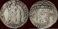 Gelderland Gulden NOORDELIJKE NEDERLAND (NETHERLANDS) - REPUBLIEK, 1581-1795 - GELDERLAND - 1713, Harderwijk -