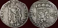 Gelderland Gulden NOORDELIJKE NEDERLAND (NETHERLANDS) - REPUBLIEK, 1581-1795 - GELDERLAND - 1712, Harderwijk -