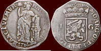 Gelderland Gulden NOORDELIJKE NEDERLANDEN (NETHERLANDS) - REPUBLIEK, 1581-1795 - GELDERLAND - 1714, Harderwijk -