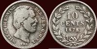 Koninkrijk der Nederlanden 10 Cents NEDERLAND (NETHERLANDS, KINGDOM) - WILLEM III, 1849-1890 - -