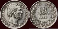 Koninkrijk der Nederlanden 10 Cents NEDERLAND (NETHERLANDS, KINGDOM) - WILLEM III, 1849-1890 - -
