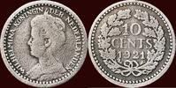 Koninkrijk der Nederlanden 10 Cents NEDERLAND (NETHERLANDS, KINGDOM) - WILHELMINA, 1890-1948 - -