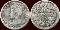 Koninkrijk der Nederlanden 10 Cents NEDERLAND (NETHERLANDS, KINGDOM) - WILHELMINA, 1890-1948 - -