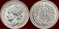 Koninkrijk der Nederlanden 10 Cents NEDERLAND (NETHERLANDS, KINGDOM) - WILHELMINA, 1890-1948 - -
