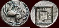 AR Tetradrachm THRACE (THRAKIEN), ABDERA - OFEO, magistrate - circa 450-425 BC -