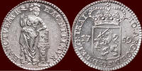 Utrecht ¼ Gulden NOORDELIJKE NEDERLANDEN (NETHERLANDS) - REPUBLIEK, 1581-1795 - UTRECHT - of muntmeesterpenning 1759, Utrecht -