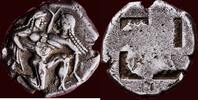 AR Stater THRACIAN ISLANDS, THASOS - circa 525-500 BC -