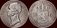 Koninkrijk der Nederlanden 2 ½ Gulden NEDERLAND (NETHERLANDS, KINGDOM) - WILLEM II, 1840-1849 - -