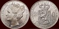 Koninkrijk der Nederlanden 2 ½ Gulden NEDERLAND (NETHERLANDS, KINGDOM) - WILHELMINA, 1890-1948 - -