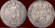 Holland Driegulden NOORDELIJKE NEDERLANDEN (NETHERLANDS) - REPUBLIEK, 1581-1795 - HOLLAND - 1694, Dordrecht -