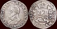 1/2 Philipsdaalder ZUIDELIJKE NEDERLANDEN (SOUTHERN NETHERLANDS) - HERTOGDOM BRABANT - PHILIPS II, 1555-1598 - 1592, Antwerpen -