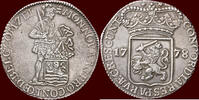 Zeeland Zilveren dukaat NOORDELIJKE NEDERLANDEN (NETHERLANDS) - REPUBLIEK, 1581-1795 - ZEELAND - 1778/77, Middelburg -