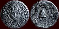 AE KINGDOM OF MACEDONIA - ALEXANDER IV, 323-309 BC - CYPRUS - NIKOKREON, circa 335-310 BC - AE 18, Salamis, circa 323-315 BC -
