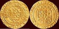30 stuivers ZUIDELIJKE NEDERLANDEN (SOUTHERN NETHERLANDS) - HERTOGDOM BRABANT - KAREL V, 1506-1555 - ½ Gouden reaal van z.j. , Antwerpen -