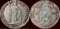 Gelderland tweegulden NOORDELIJKE NEDERLANDEN (NETHERLANDS) - REPUBLIEK, 1581-1795 - GELDERLAND - Generaliteits 1694, Harderwijk -