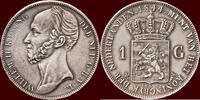 Koninkrijk der Nederlanden 1 Gulden NEDERLAND (NETHERLANDS, KINGDOM) - WILLEM II, 1840-1849 - -
