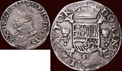 1/2 Philipsdaalder ZUIDELIJKE NEDERLANDEN (SOUTHERN NETHERLANDS) - HERTOGDOM BRABANT - PHILIPS II, 1555-1598 - 1566, Antwerpen -