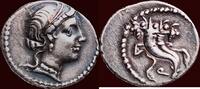 AR Denarius ROMAN REPUBLIC - LUCIUS CORNELIUS SULLA, DICTATOR, 82-80 BC - probably Vibo valenta -