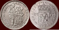 Zeeland Zilveren dukaat NOORDELIJKE NEDERLANDEN (NETHERLANDS) - REPUBLIEK, 1581-1795 - ZEELAND - 1737, Middelburg -