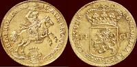 Holland 14 gulden NOORDELIJKE NEDERLANDEN (NETHERLANDS) - REPUBLIEK, 1581-1795 - HOLLAND - Gouden rijder of 1750/49, Dordrecht -