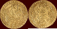 Gouden nobel ZUIDELIJKE NEDERLANDEN (SOUTHERN NETHERLANDS) - GRAAFSCHAP VLAANDEREN - PHILIPS DE STOUTE, 1384-1404 - z.j., Gent, Mechelen of -