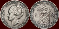 Koninkrijk der Nederlanden 1 Gulden NEDERLAND (NETHERLANDS, KINGDOM) - WILHELMINA, 1890-1948 - -