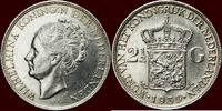 Koninkrijk der Nederlanden 2 ½ Gulden NEDERLAND (NETHERLANDS, KINGDOM) - WILHELMINA, 1890-1948 - -