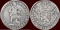 Zeeland Zilveren dukaat NOORDELIJKE NEDERLANDEN (NETHERLANDS) - REPUBLIEK, 1581-1795 - ZEELAND - 1/4 1772, Middelburg -
