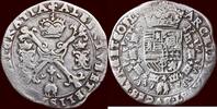ZUIDELIJKE NEDERLANDEN (SOUTHERN NETHERLANDS) - GRAAFSCHAP VLAANDEREN - ALBRECHT & ISABELLA, 1598-1621 - ¼ Patagon z.j. , Brugge -
