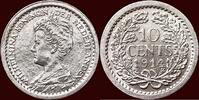 Koninkrijk der Nederlanden 10 Cents NEDERLAND (NETHERLANDS, KINGDOM) - WILHELMINA, 1890-1948 - -