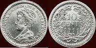 Koninkrijk der Nederlanden 10 Cents NEDERLAND (NETHERLANDS, KINGDOM) - WILHELMINA, 1890-1948 - -