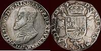 Philipsdaalder ZUIDELIJKE NEDERLANDEN (SOUTHERN NETHERLANDS) - HERTOGDOM BRABANT - PHILIPS II, 1555-1598 - 1558, Antwerpen -