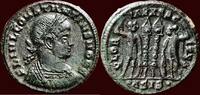 Roman Empire as CONSTANTIUS II as Caesar, 324-337 - BI reduced Centenionalis, Siscia -