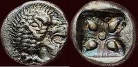 AR 1/12 Stater IONIA, MILETOS - of obol, circa 520-494 BC -