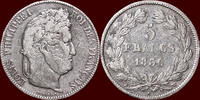 5 Francs FRANCE - KINGDOM - LOUIS PHILIPPE, 1830-1848 - 1836W, Lille -