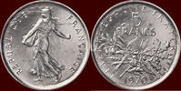 5 Francs FRANCE - FIFTH REPUBLIC - 1970, Paris - “ESSAI” -